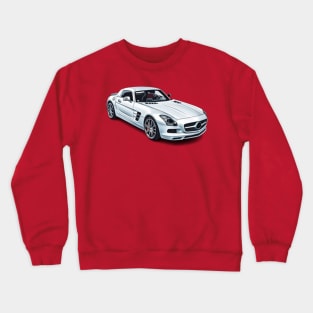 Mercedes SLS victor art Crewneck Sweatshirt